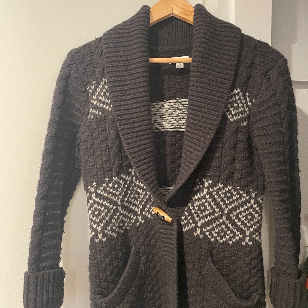 LLBean Cardigan Sweater